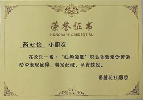 荣誉证书模板