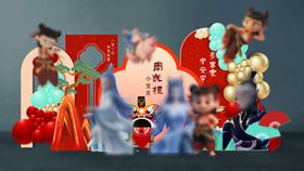哪吒美陈