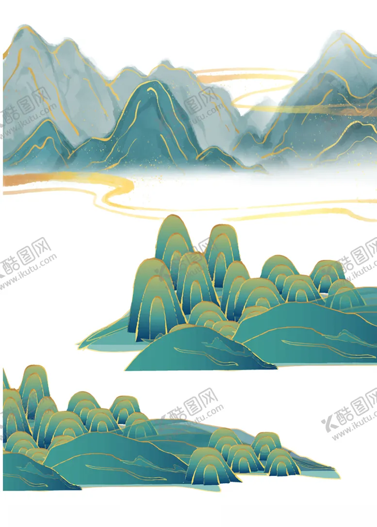 编号：63694403221550519376【酷图网】源文件下载-新中式山水