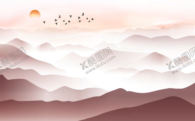 编号：51667010192052251754【酷图网】源文件下载-山水画