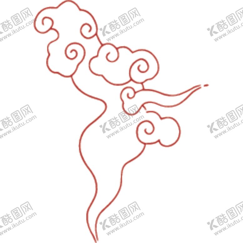 编号：20832804220749433246【酷图网】源文件下载-祥云矢量图
