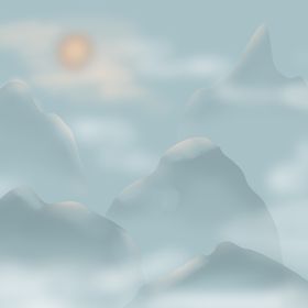 古风山背景