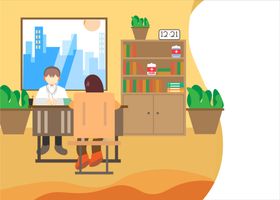 医疗病人医院系统扁平医生