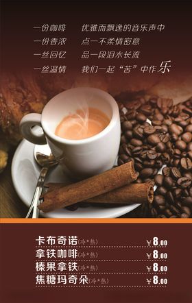 咖啡展板