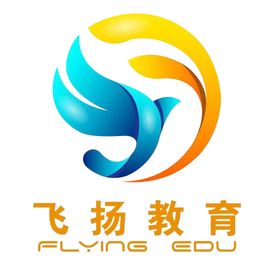 飞扬教育LOGO设计招牌广告