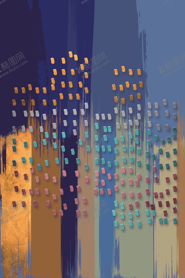编号：87451906250315389633【酷图网】源文件下载-水彩水墨装饰画
