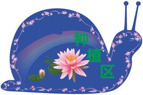 学校种植区标识牌