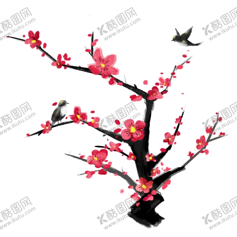 编号：48504101140558356789【酷图网】源文件下载-梅花