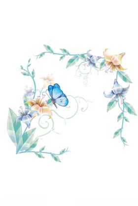 鲜花印花