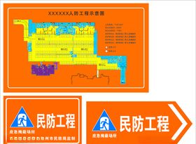 人防工程示意图民防工程