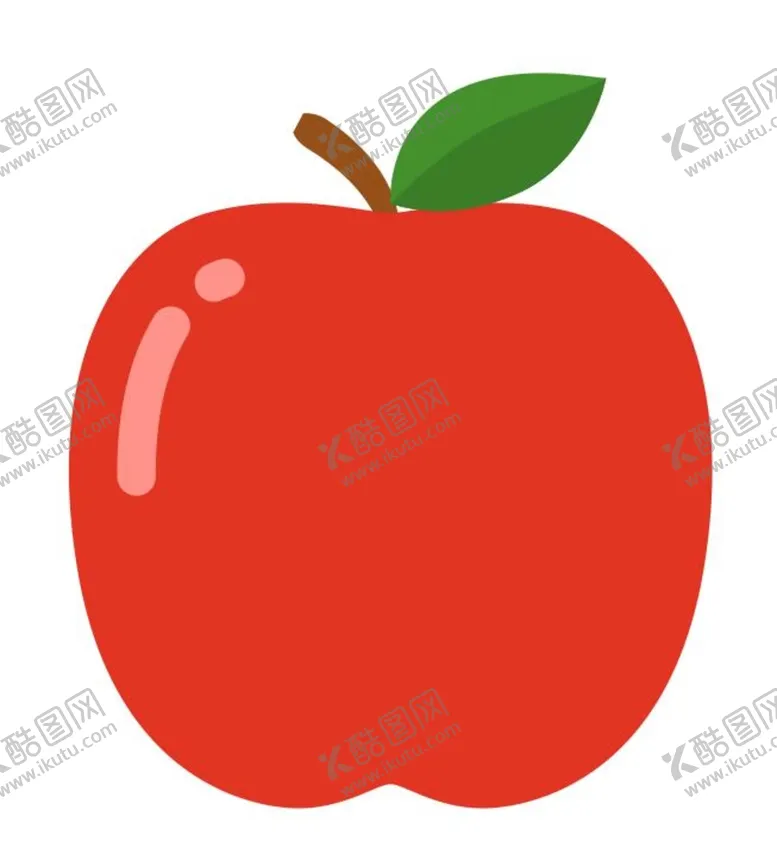 编号：81966301122105254925【酷图网】源文件下载-矢量卡通苹果