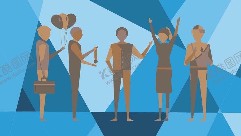 编号：62104410310738216586【酷图网】源文件下载-矢量人物景素材