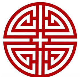 复古花纹封面矢量素材