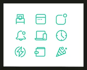 网站UI图标应用APP手机