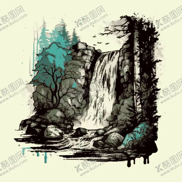 编号：18542009220347595901【酷图网】源文件下载-水彩画