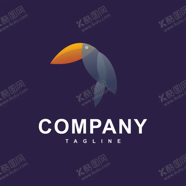 编号：76151807061727374288【酷图网】源文件下载-禽类LOGO标志