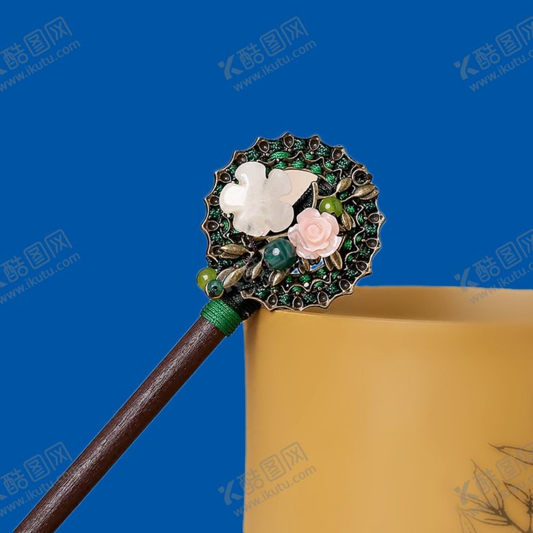 编号：19558410172353322566【酷图网】源文件下载-簪子