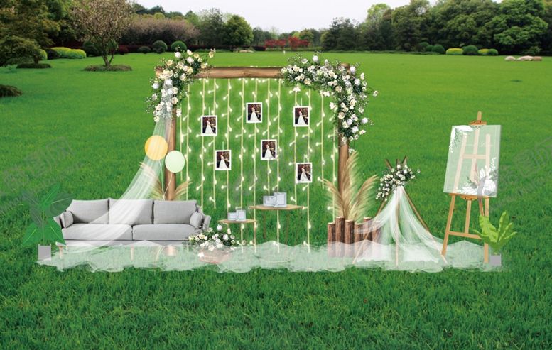 编号：65257310290136488107【酷图网】源文件下载-户外婚礼