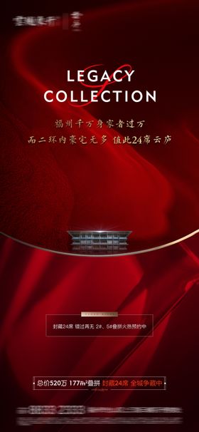 地产开盘加推热销宣传海报