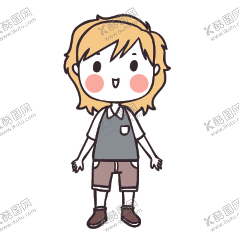 编号：89944009252150149266【酷图网】源文件下载-可爱人物形象插画