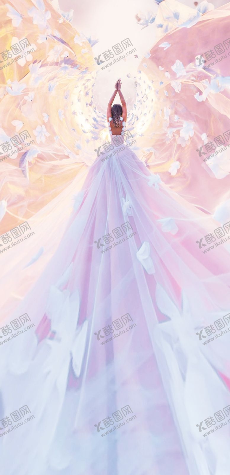 编号：18649209191000075968【酷图网】源文件下载-H5女神节手机海报
