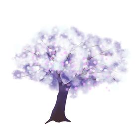 手绘樱花
