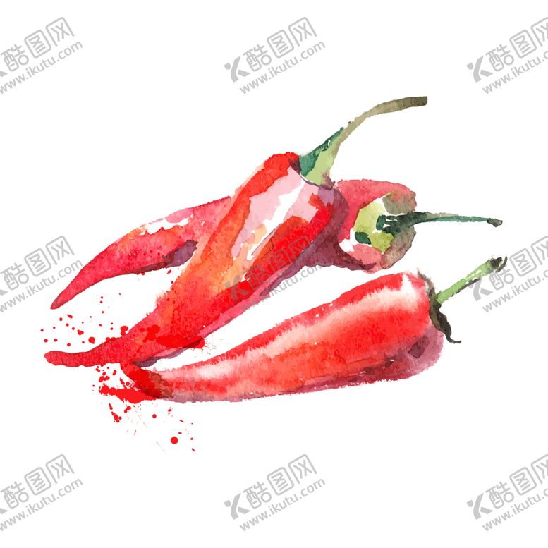 编号：27452604190259355788【酷图网】源文件下载-手绘彩色蔬菜免扣素材图片