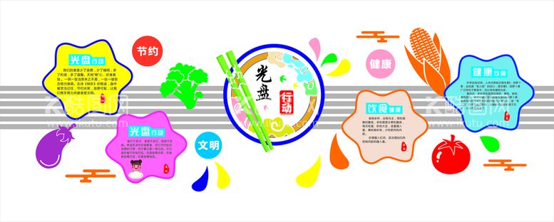 编号：68016111132059308607【酷图网】源文件下载-食堂文化墙