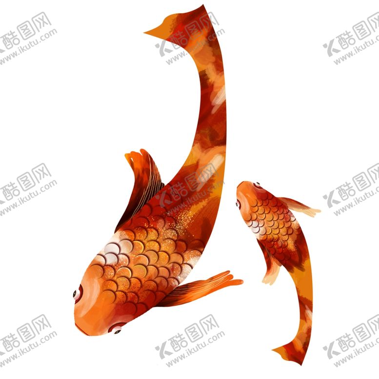 编号：35651605151742249328【酷图网】源文件下载-卡通插画鱼元素