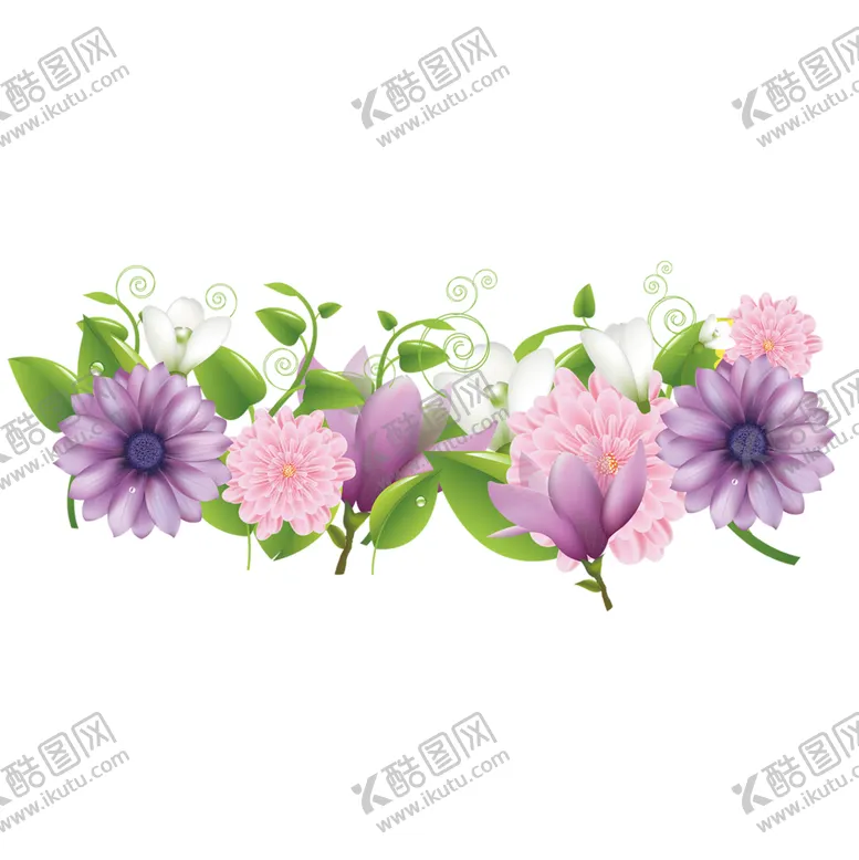 编号：39432106251430327913【酷图网】源文件下载-鲜花素材
