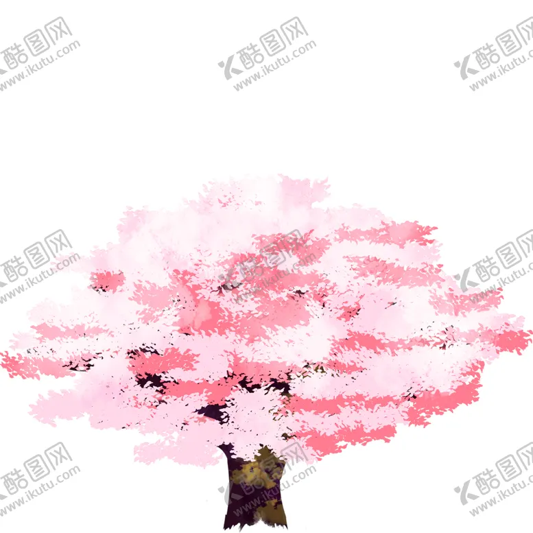 编号：84962704072226079944【酷图网】源文件下载-手绘樱花素材