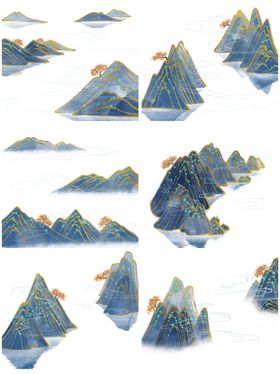 水墨山水画