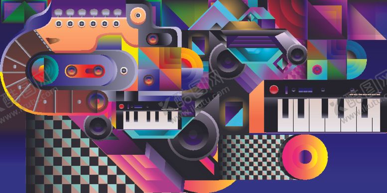 编号：37313710301110329365【酷图网】源文件下载-音乐海报