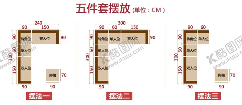 编号：35595104240540005938【酷图网】源文件下载-沙发五件套摆法