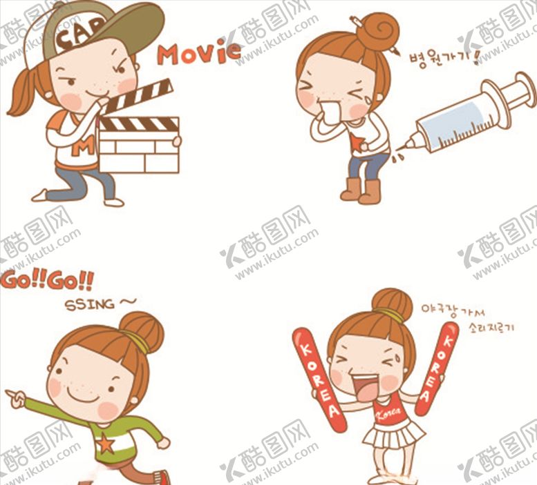 编号：65523907021411423974【酷图网】源文件下载-小女孩的日常生活