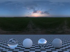 C4D天空贴图HDR贴图室外3设计蓝
