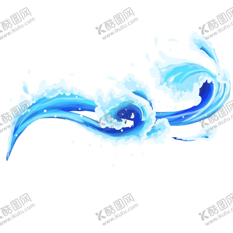 编号：44204305101744515543【酷图网】源文件下载-异形浪花