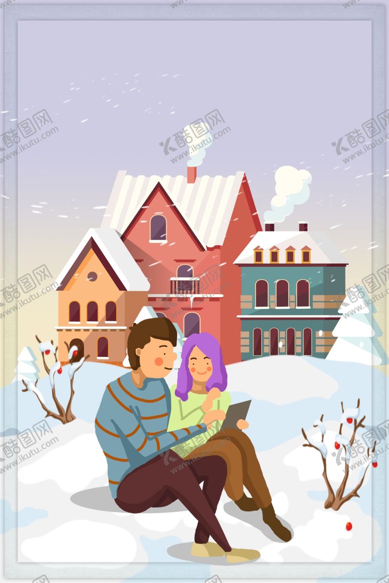 编号：51552010010203433455【酷图网】源文件下载-十二月你好