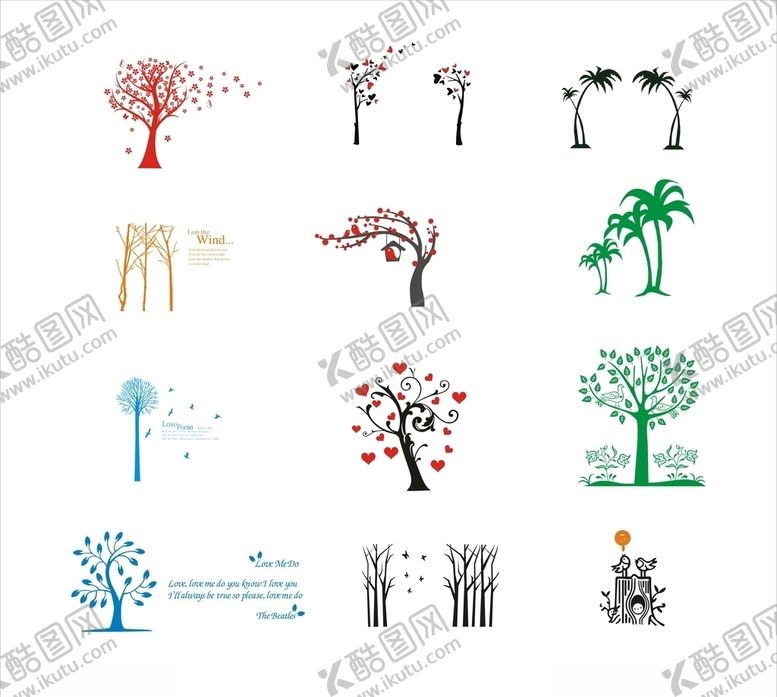 编号：96623609191430413399【酷图网】源文件下载-装饰背景墙矢量图