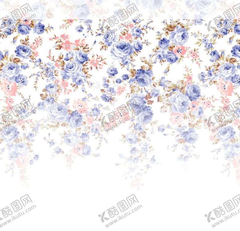 编号：60531407132057196563【酷图网】源文件下载-紫色花卉垂挂唯美画面