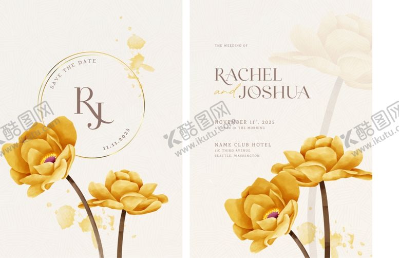 编号：64974010060036355362【酷图网】源文件下载-清新花卉贺卡