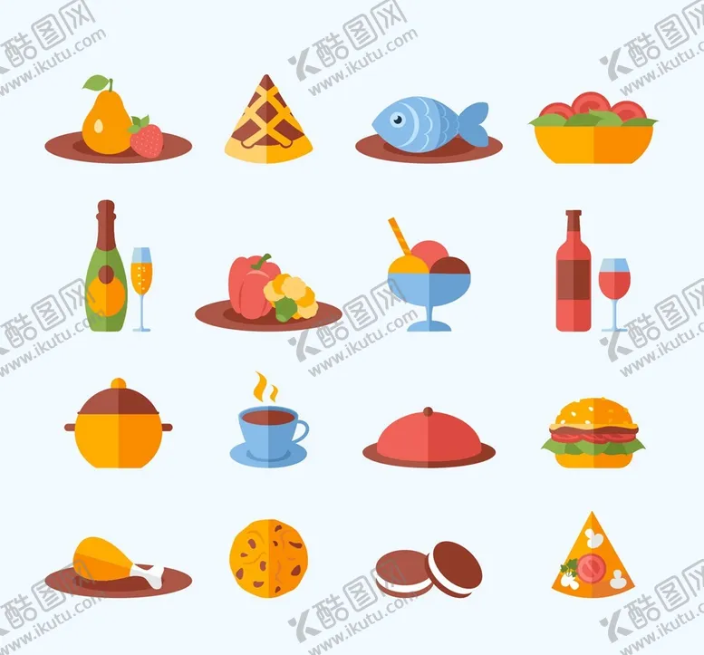 编号：30142710011522247946【酷图网】源文件下载-食品图标