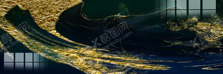 编号：16281405022328201433【酷图网】源文件下载-金色装饰画