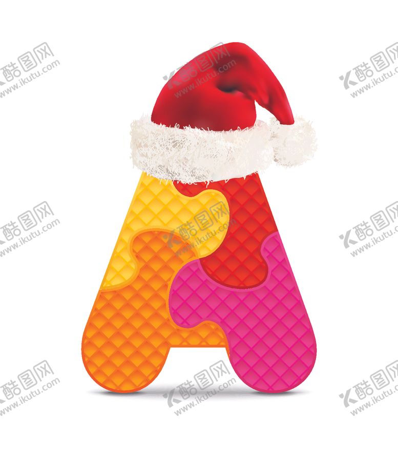 编号：83365610040422527835【酷图网】源文件下载-时尚卡通英文字母A字设计艺术字