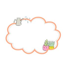 简洁边框创意边框