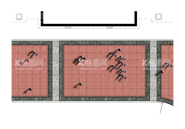 编号：83268112032201308528【酷图网】源文件下载-广场平面图