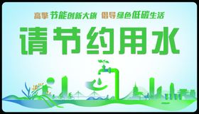 节约用水宣传海报