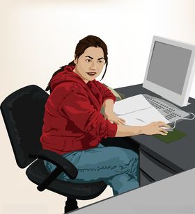商务人物漫画动画动漫壁纸