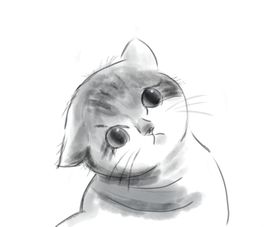 水墨猫咪
