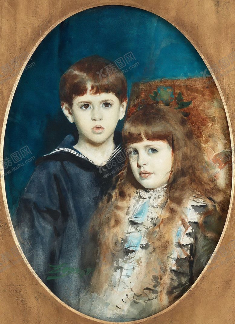 编号：65298906251857558499【酷图网】源文件下载-人物形象装饰油画